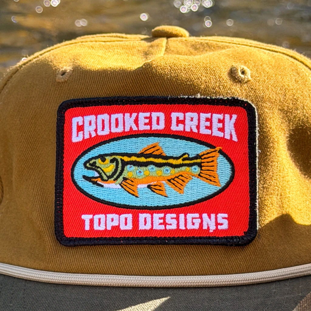 Brown hat with 
