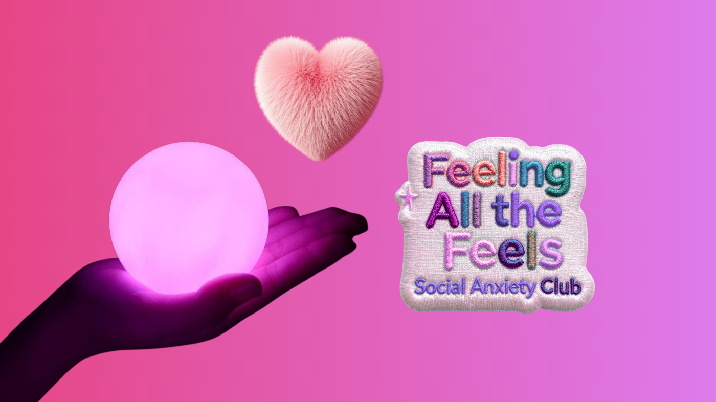 Embarrassment Inside Out 2 cosplay accessories including pink memory orb prop, plush item, and pastel emotional add-ons for costume styling