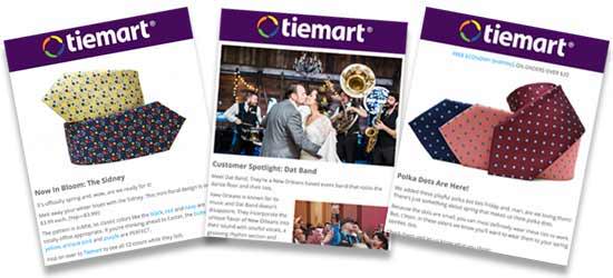 TieMart Emails