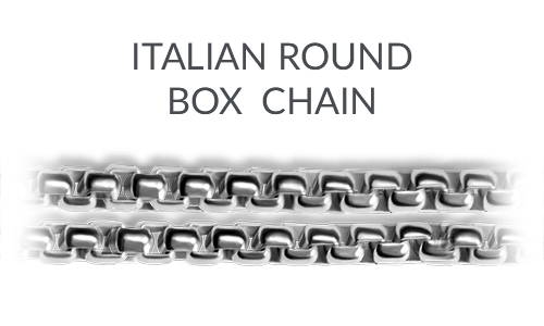 ITALIAN ROUND BOX CHAIN