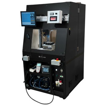 stand alone laser soldering cell from japan unix and automated by fancort industries