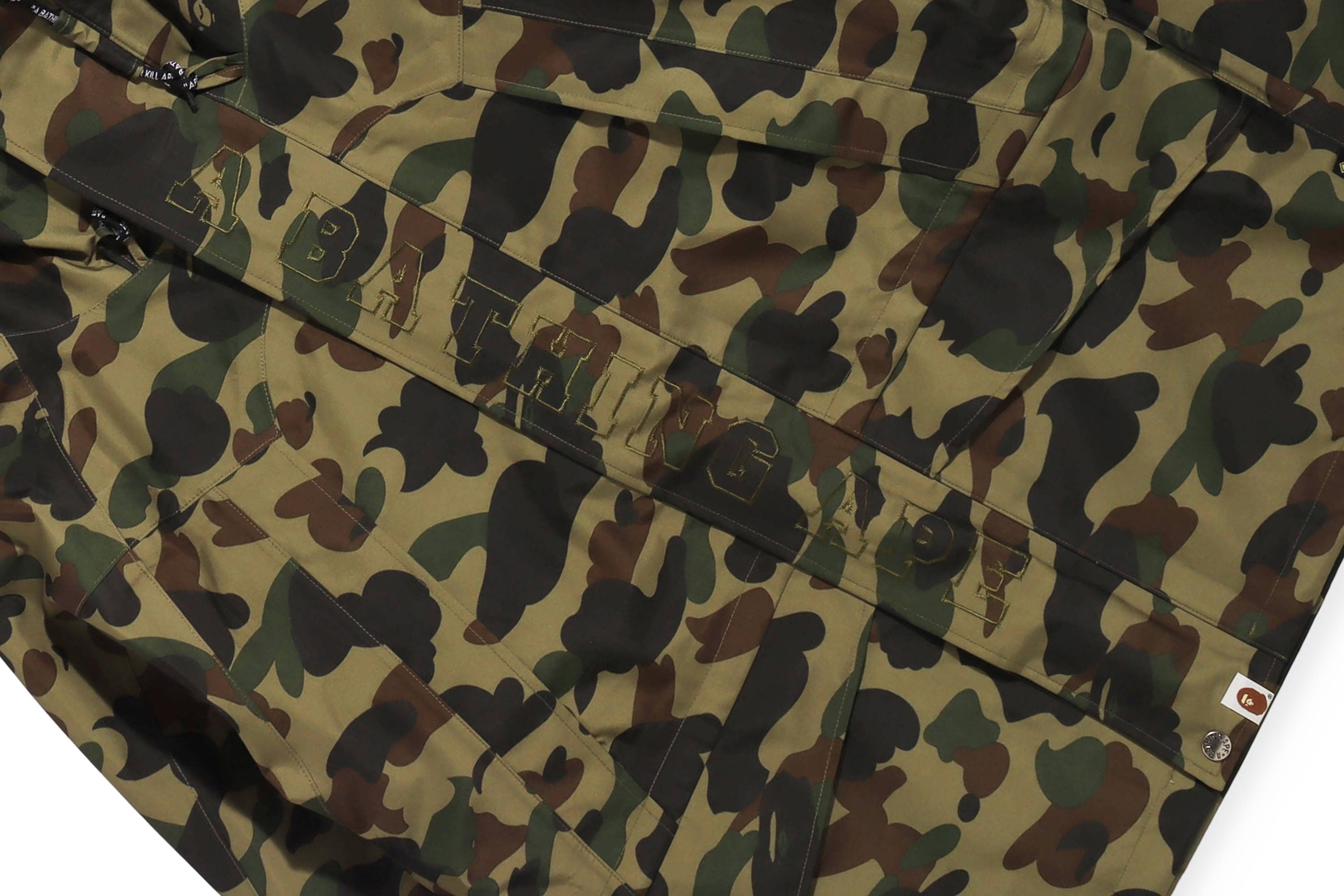 GORE - TEX 1ST CAMO SNOWBOARD JACKET | bape.com GORE - TEX 1ST CAMO SNOWBOARD JACKET | bape.com