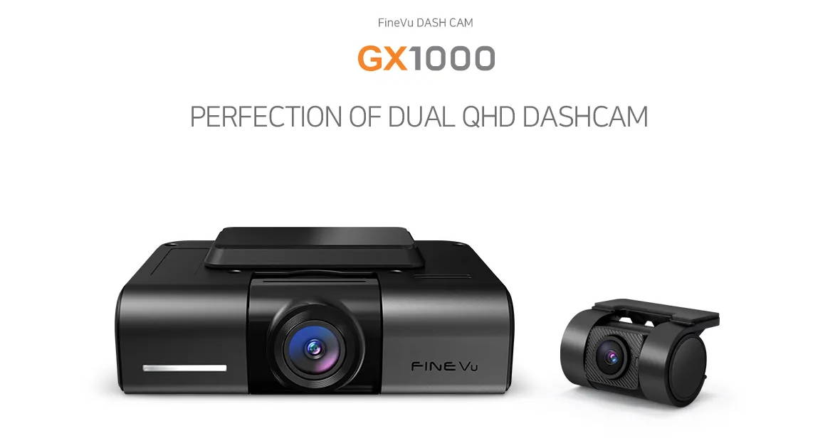 Christmas Sale: FineVu LX2000, 2 Channel Dash Cam, Full HD