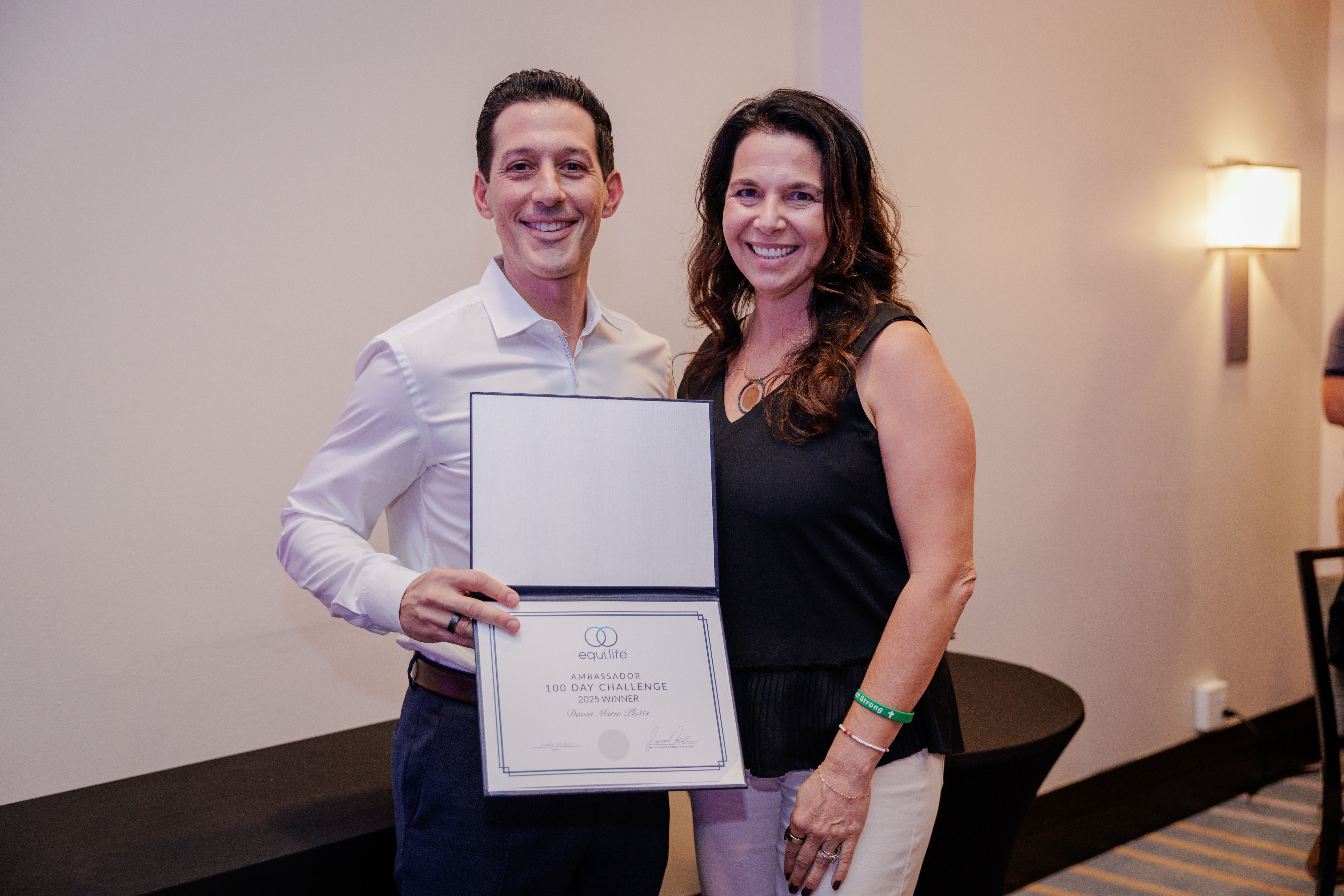 Dr. Cabral & Dawn Marie Plotts