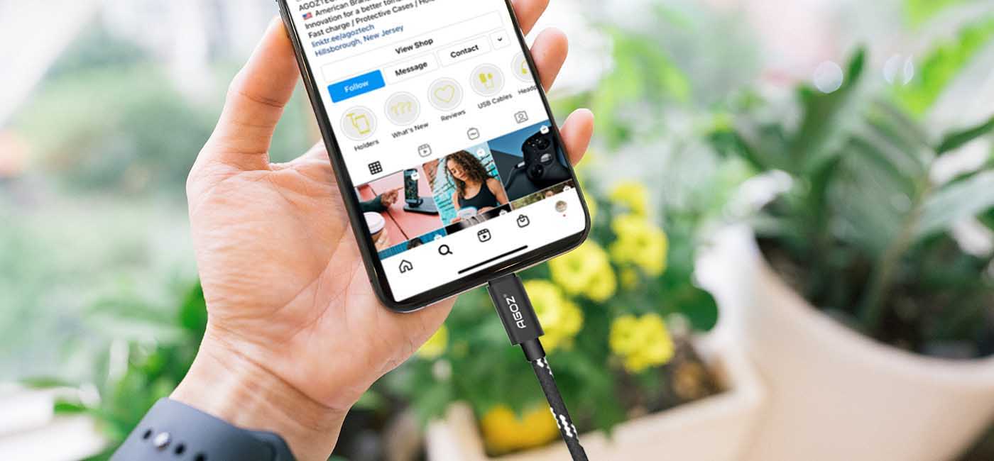 MFi Certified USB-C to Lightning Fast Charging iPhone Cable