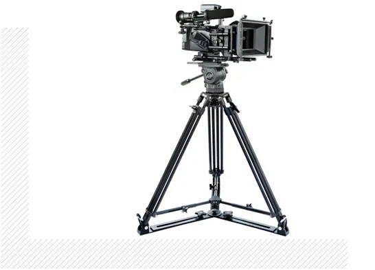 Proaim 100mm Camera Tripod Stand with Aluminum Spreader