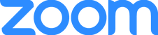 Zoom blue logo