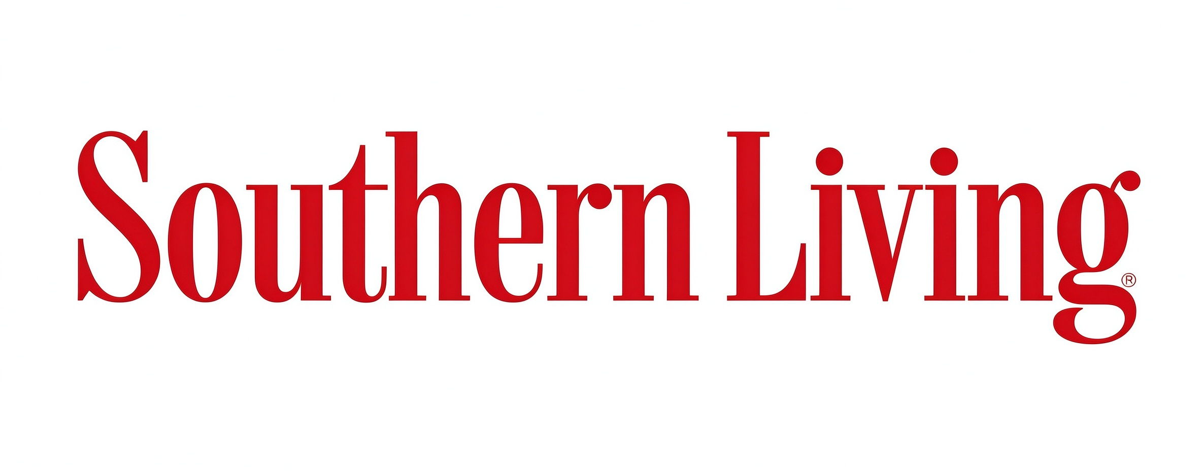 Logo of Southern Living magazine in red text.