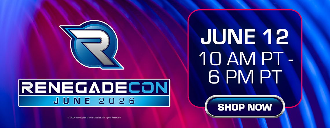 RenegadeCon event details for June 12, 10 AM to 6 PM PT.