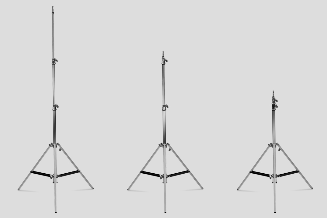 Proaim Ninja 5/8” Double Riser Baby Stand For Lights & Studio Photography| Max. Height: 9.3 Feet