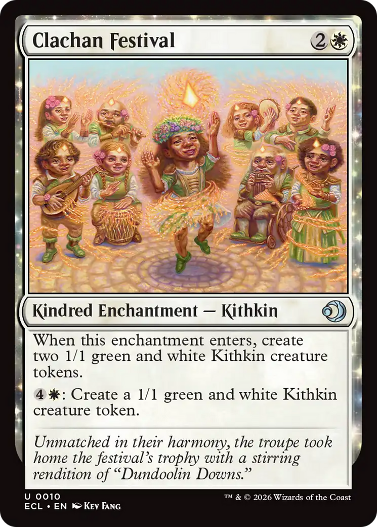 The card Clachlan Festival from the set Lorwyn Eclipsed.