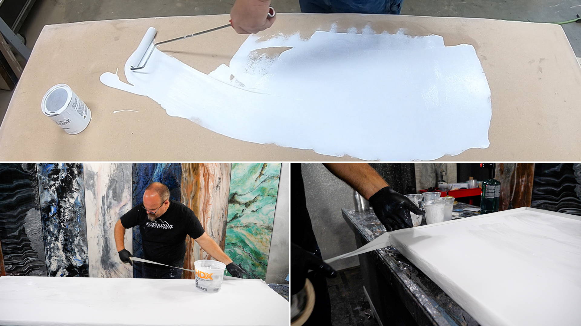 How to Make White Exotic Marble - Step by Step Instructions