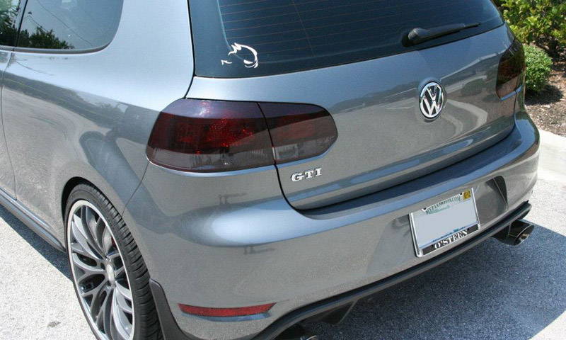 VW with Tint Lamin-x tail light film covers