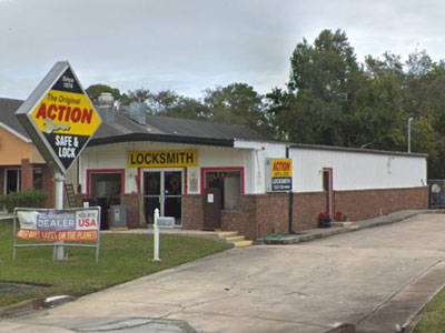 A-1 Action Safe and Lock storefront