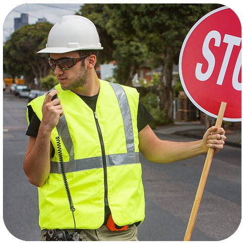2-Way Handheld Radio Communications for Traffic Safety and Control Applications