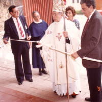 Inauguration of the Casa de la Amistad hostel (1991)