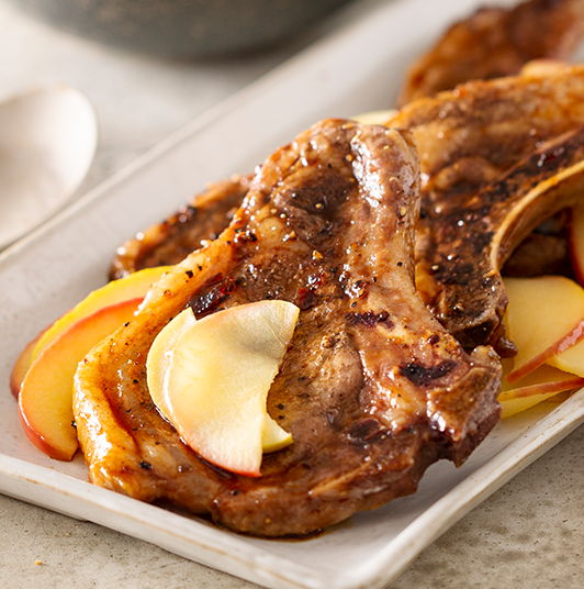 apple bayou pork chops recipe