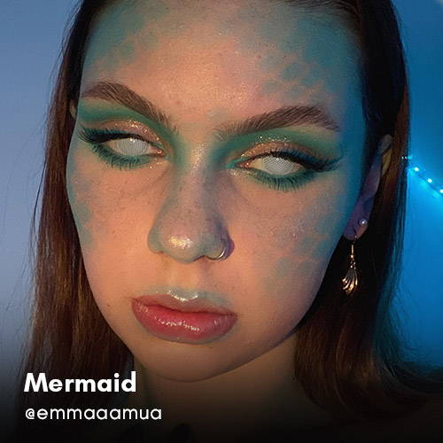 Mermaid  Halloween Color Contact Lenses