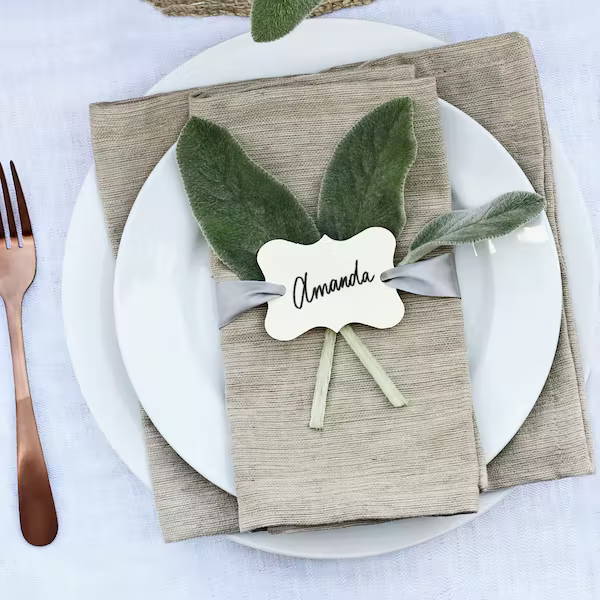 Personalized place setting
