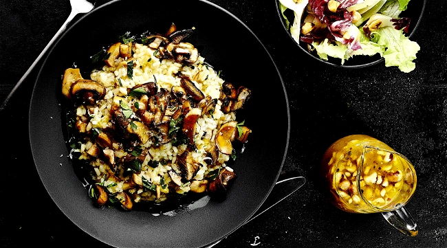 Pilzrisotto Rezept