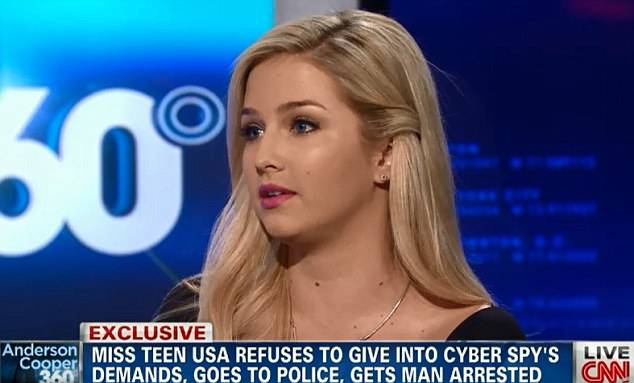 miss teen usa was recorded naked because she had no webcam cover