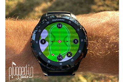SkyCaddie LX5 review from Plugged In Golf