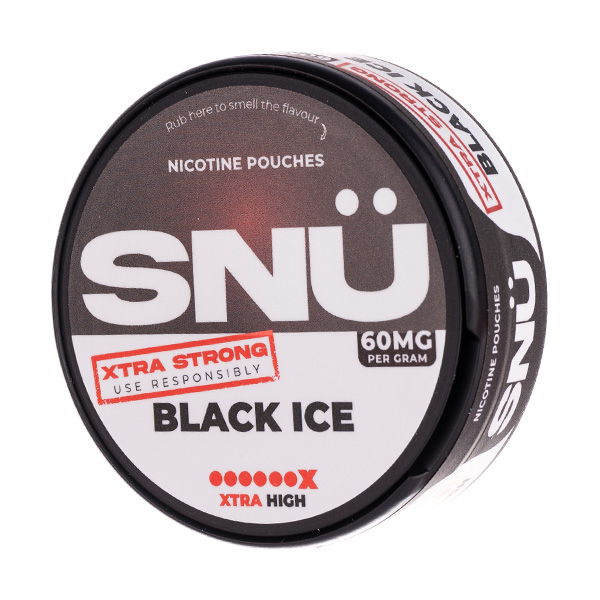Snu Black Ice nicotine pouches