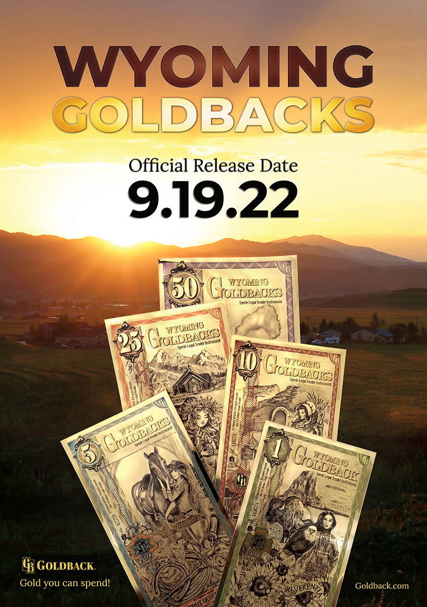 Wyoming Goldbacks