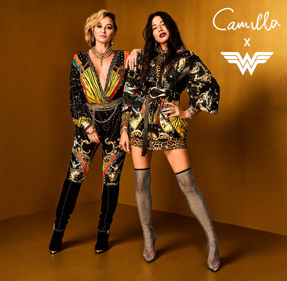 CAMILLA x Wonder Woman Capsule Collection, Camilla Franks