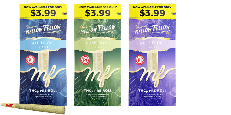 Three packages of flavored wraps with prices.