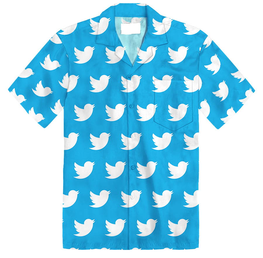 Custom Hawaiian Shirt for Twitter