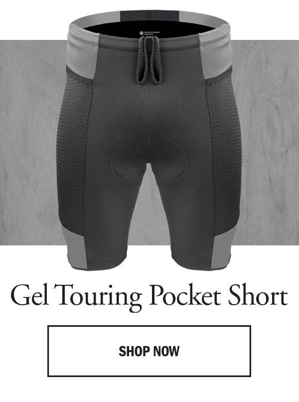 Men's Gel Touring Bike Shorts