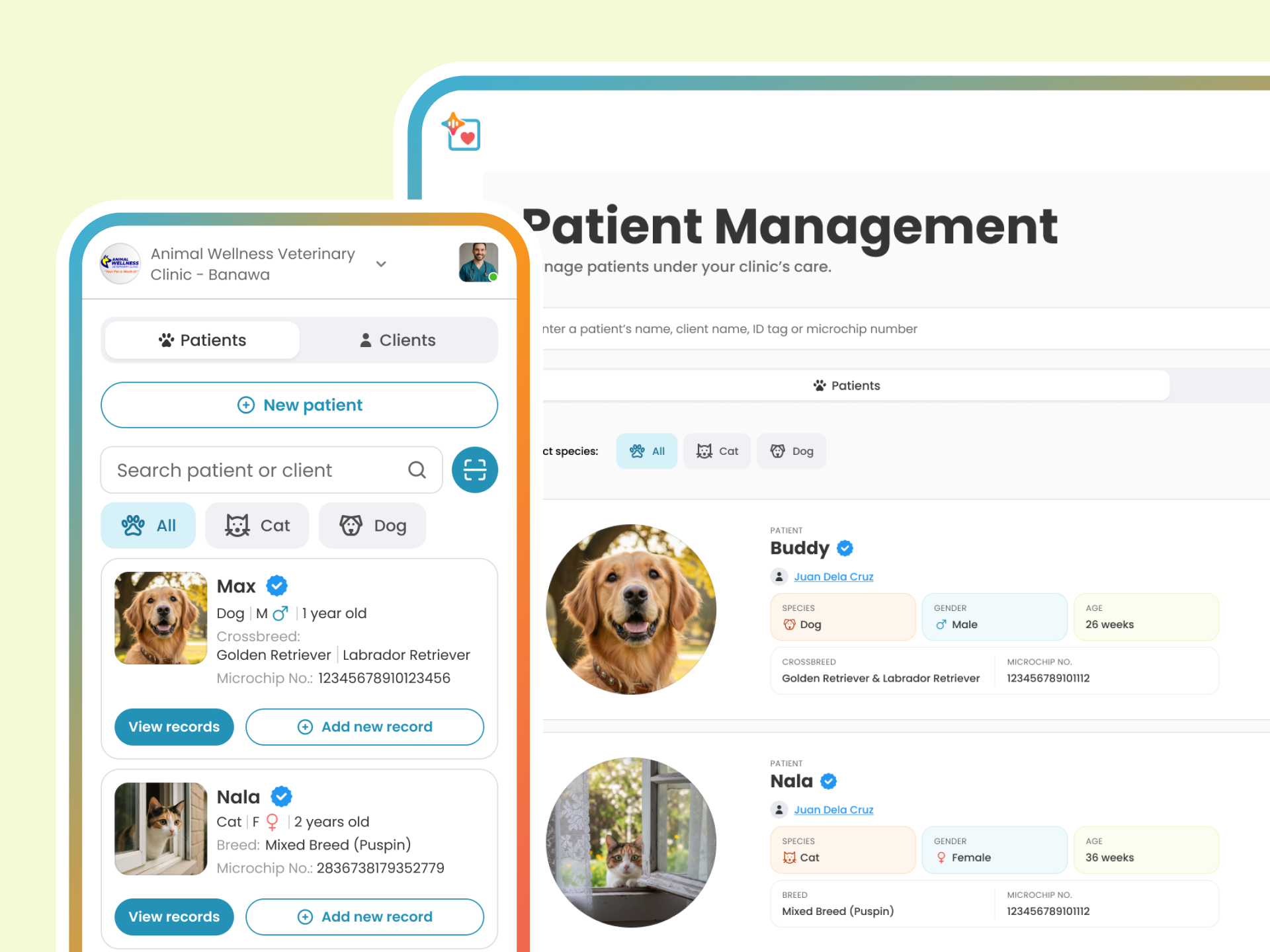 Manage patients