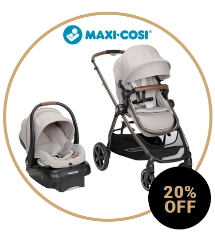 Maxi-Cosi Zelia 2 Travel System with Mico Luxe
