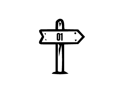 Trail Sign Icon