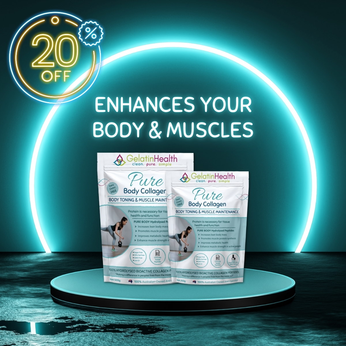 Gelatin Health Pure Body Collagen