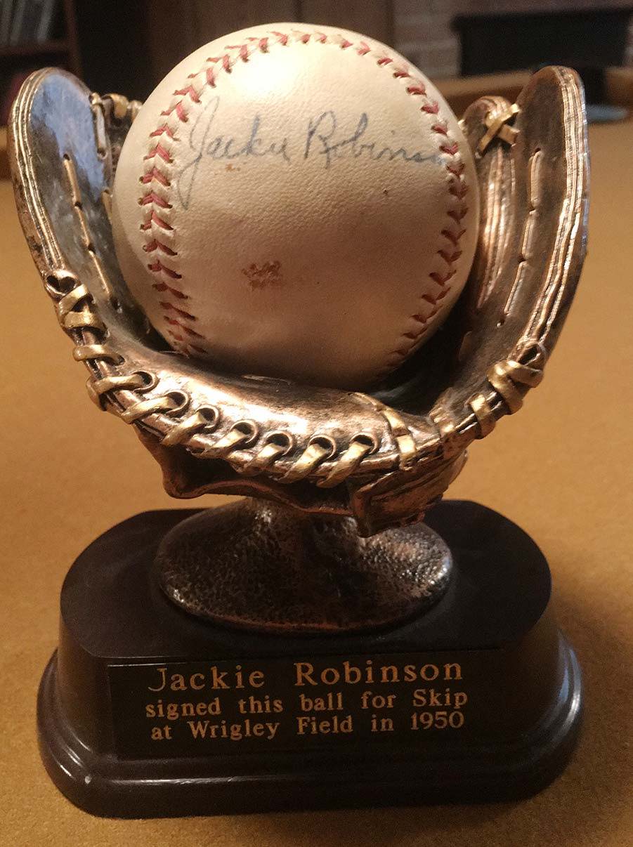 jackie robinson signed baseball