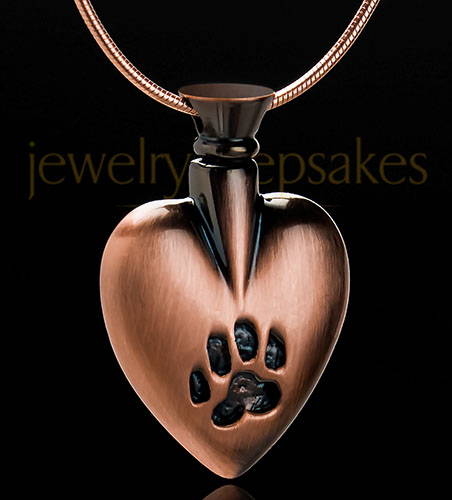 Copper Plated Buddy Heart