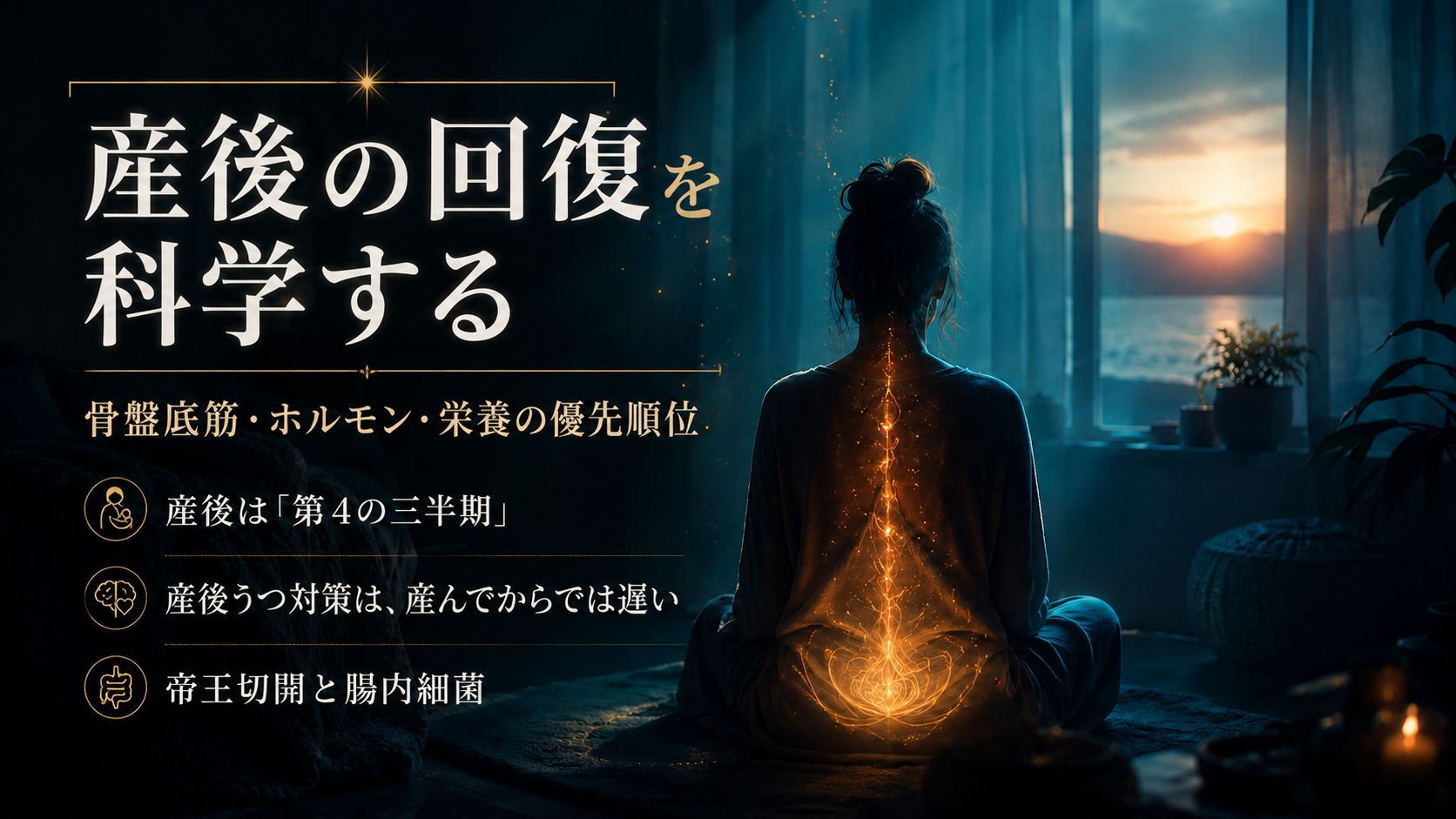 産後の回復を科学する