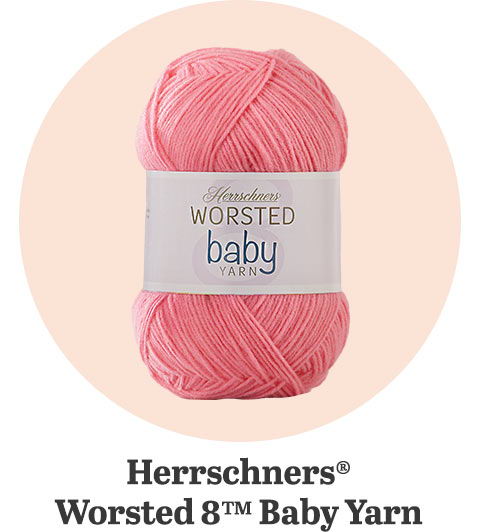 Herrschners Worsted 8 Baby Yarn