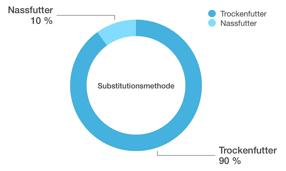 Infografik für die Substitutionsmethode