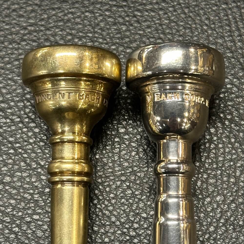 Bach 1Cトランペットマウスピース　旧刻印 バック（Bach）トランペット・マウスピース刻印の見分け方｜年代判別と