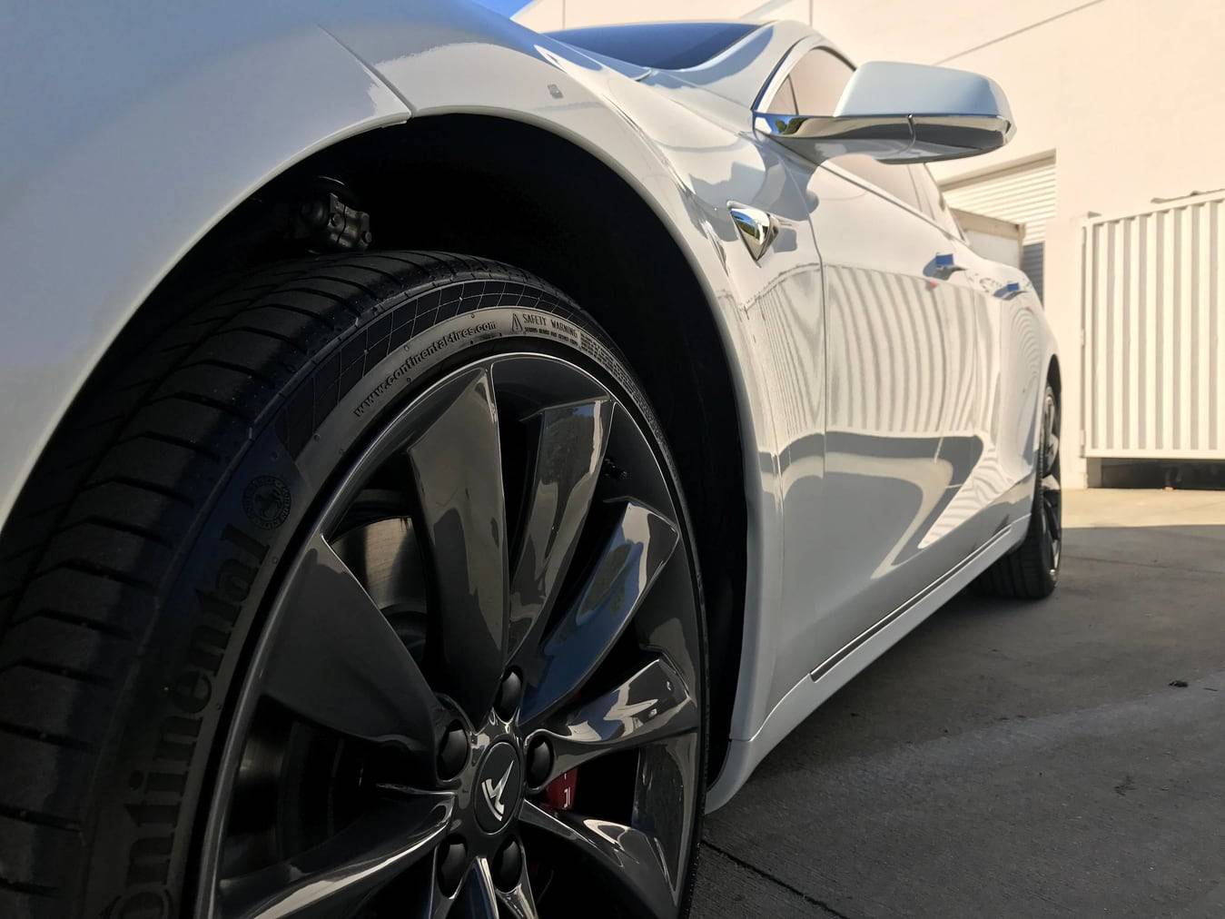 Opti-Coat Pro Plus on a High Gloss Tesla Model S - Autoskinz
