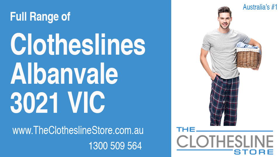 New Clotheslines in Albanvale Victoria 3021