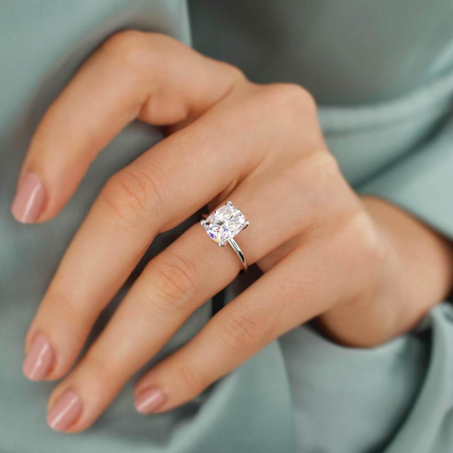 Your choosing a Moissanite Engagement Ring – Lily