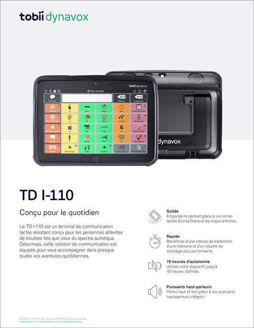 Brochure de TD I-110