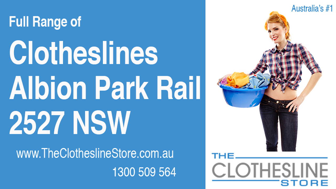 New Clotheslines in Albion Park Rail 2527 NSW