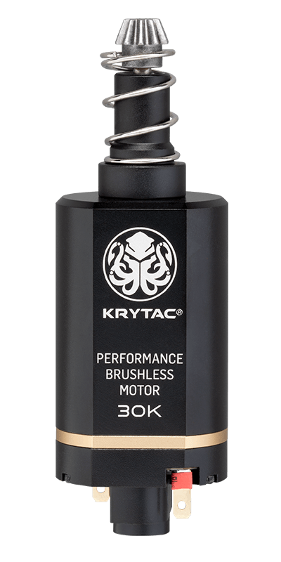 KRYTAC Performance Brushless Motor 30K with a metallic design.