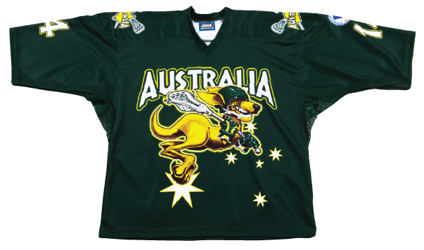 Jango Sportswear Sublimated Lacrosse Jersey Australia-Themed