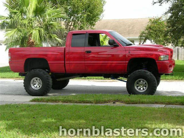 Rick's 1999 Dodge Ram 1500 with Shocker XL train horn install overview
